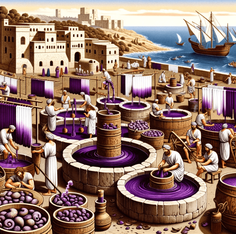 Phoenicians: The Legend of Purple Fabrics That Enchanted the Ancient World